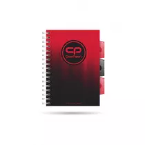 CoolPack Ko�ozeszyt A5 PP Gradient Cranberry kratka 100 kartek