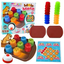 Gra zrcznociowa 2w1 Mole Maze Leantoys