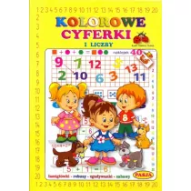 Kolorowe cyferki i liczby PASJA