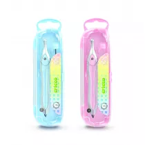 Cyrkiel szkolny z grafitami pastel etui mix CRICCO