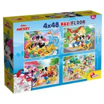 Puzzle 4x48 el. Myszka Miki Lisciani