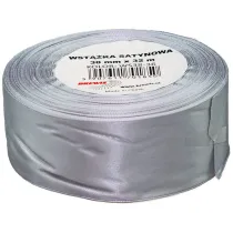 Brewis Wst��ka satynowa srebrna 38mm x 32m