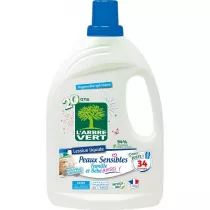 Larbre Vert el do prania Sensitive Skins (33 prania) 1.5 l