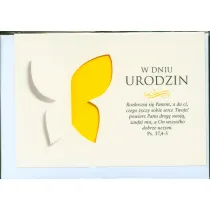 Bogulandia Kartka okoliczno�ciowa W dniu urodzin rozkoszuj si� Panem PS. 37,4-5