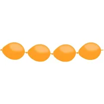 Godan Balony pastelowe do girland pomara�czowe 100 szt.