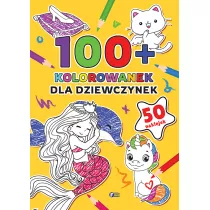 Dla dziewczynek. 100+ kolorowanek