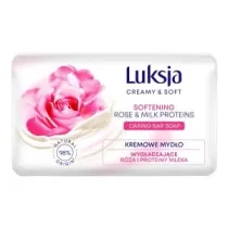 Luksja Creamy & Soft Kremowe myd�o wyg�adzaj�ce r�a i proteiny mleka 90 g