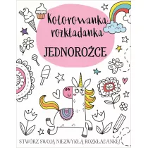 Kolorowanka rozk�adanka. Jednoro�ce