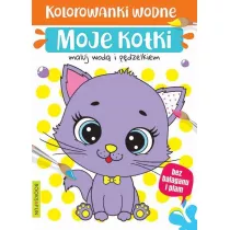 Moje kotki. Kolorowanki wodne