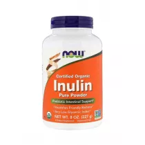 Now Foods Inulina Suplement diety 227 g Bio