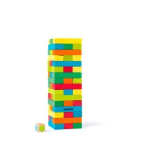 Wie�a Tonny z drewnianych klock�w