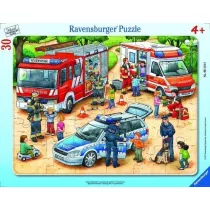 Puzzle ramkowe 30 el. Zawody Ravensburger