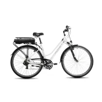 Romet Rower elektryczny GAZELA RM biao-czarny 20 L