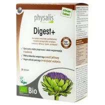 Physalis Tabletki na wsparcie trawienia (digest+) Suplement diety 30 szt. Bio