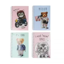 Rozette Koonotatnik A5, 100 kartek - Modern Animals, 1 szt.