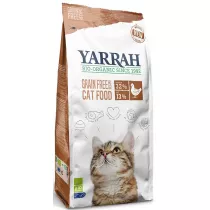 Yarrah Karma sucha z kurczakiem i groszkiem dla kota 800 g Bio