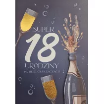 Yeku Karnet Urodziny 18 m�skie