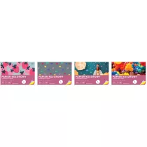 Interdruk Zeszyt papier�w kolorowych samoprzylepnych B5 16 kartek