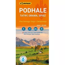 Mapa - Podhale, Tatry, Orawa, Spisz 1:50 000