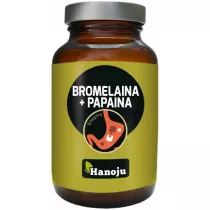 Hanoju Bromelaina Papaina 500 mg Suplement diety 90 kaps.