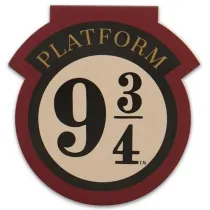 Half Moon Bay Harry Potter Notes Peron 9 i 3/4
