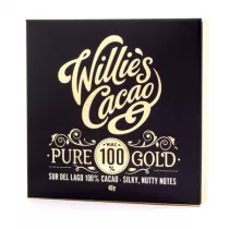 Willies Cacao Czekolada 100% Pure Gold Wenezuela 40 g