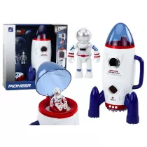 Rakieta kosmiczna ze �wiat�em i d�wi�kiem LeanToys