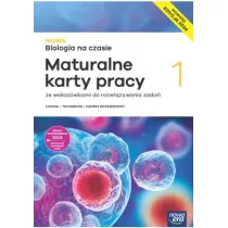 NOWA Biologia na czasie 1. Maturalne karty pracy. Edycja 2024