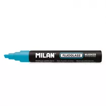 Milan Marker do szyb Fluoglass niebieski