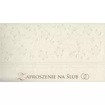 Merigraf Zaproszenia lubne toczone + koperta 10 szt.