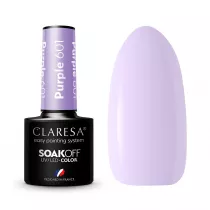 Claresa Soak Off UV/LED Purple lakier hybrydowy 601 5 g
