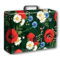 Penmate Teczka z r�czk� B4 Jumbo Kwiaty Polskie Maki