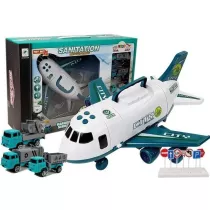 Samolot transportowy z autami Leantoys