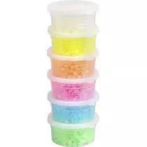 Koraliki do zaprasowywania fluo 6 kolor�w Knorr Prandell