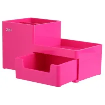 Pi�rnik na biurko prostok�t r�owy DELI EZ25140