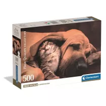 Puzzle 500 Cuddles Clementoni