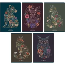 Zeszyt Herlitz Premium Florimals A5/32k linia z marginesem, 1 szt