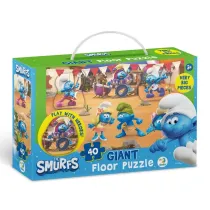 Puzzle podogowe 40 Muzyka gra Smerfy Dodo