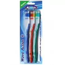 Active Oral Care Wave Action szczoteczki do zbw Medium 3 szt.
