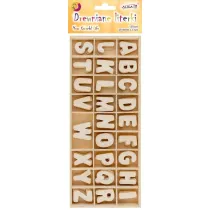 Litery drewniane 2,2cm Aliga