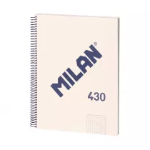 Milan Zeszyt na spirali A4 1918 kratka 80 kartek