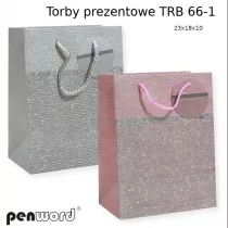 Penword Torebka prezentowa mix 23x18x10cm