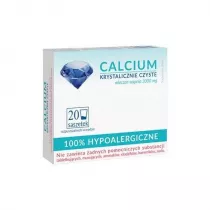 Uniphar Calcium krystaliczne czyste - suplement diety 20 sasz.