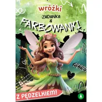 Ksi��ka edu. B5 Wr�ki. Zadanka & farbowanki  P�DZELEK SKRZAT 980775