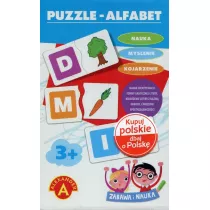 Puzzle Zabawa i nauka. Alfabet Alexander