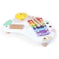 Ecotoys Stolik  z instrumentami st muzyczny cymbaki +18m