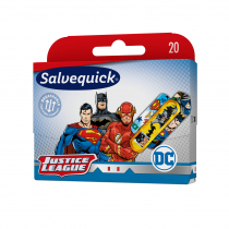 Salvequick Plastry opatrunkowe dla dzieci Kids Justice League 20 szt.