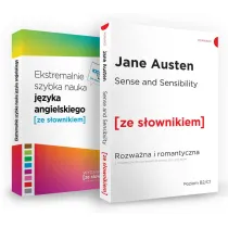 Pakiet [ze s�ownikiem]: Rozwa�na i romantyczna. Poziom B2/C1, Ekstremalnie szybka nauka j�zyka angielskiego