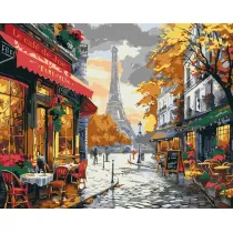Ideyka Malowanie po numerach - Urok Pary�a 40x50cm