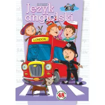 Jzyk angielski. 48 naklejek